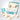 Little Surprise Box 25 Pcs Prince Baby Hamper Blue Cane Basket | The Mom Store - Baby Gifting