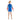 Little Surprise Box 2.5mm Neoprene Knee Length Kids Swimsuit, Blue & Bright Red Travel Theme, Full Sleeves swimwear - LSB-SW-Neotravelbluefullknee-S