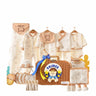 Little Surprise Box 27 pcs Brown Prince Teddy Newborn Baby Girl/Baby Boy Gift Hamper set - 0 - 6Months - LSB - BS27 - BRWNPRINCETED - BRBSK - 1
