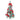 Little Surprise Box 2feet Red Swirl Frosty Bushy Christmas Tree filled with balls and ornament Fillers - Red Christmas Tree