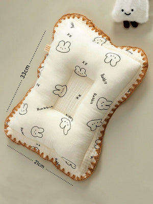 Little Surprise Box 2pcs Muslin cotton Blanket and pillow set for Newborn & Infants - LSB - BKTPILW - RABTFACE