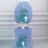 Little Surprise Box 2Pcs Party Dino Themed Beanie Winter Cap Neck Muffler For Kids - LSB - WCAP - MS - BLUPRTYDINONECK