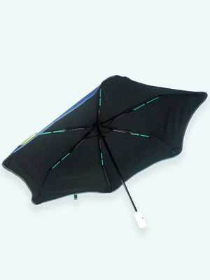 Little Surprise Box, 3 fold Auto Closure Umbrella for Teens and Adults - LSB - UM - 3F - KITEFLY - PRNTD