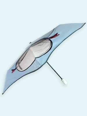 Little Surprise Box, 3 fold Auto Closure Umbrella for Teens and Adults - LSB - UM - 3F - DUCK - PRNTD