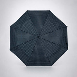Little Surprise Box 3 Fold Checkered Umbrella | The Mom Store - Black Umbrella