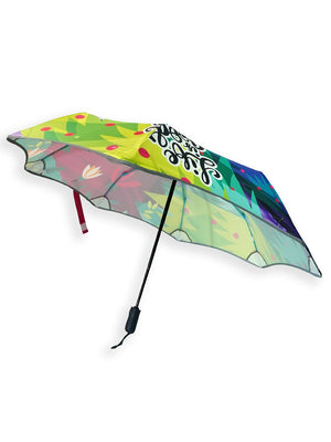 Little Surprise Box 3 fold KellyJo & Starsy Rain & All Season Umbrella for Kids - LSB - UM - 3FOLDKELLYJO