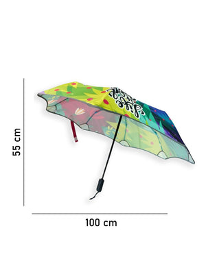 Little Surprise Box 3 fold KellyJo & Starsy Rain & All Season Umbrella for Kids - LSB - UM - 3FOLDKELLYJO