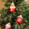 Little Surprise Box 3 pcs set of Cream Hot Chocolate Cup Christmas Tree Ornament - Christmas Decor