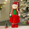 Little Surprise Box 3.5 feet Red Dungary Naughty Elf Christmas Table & Home Décor - Christmas Decor