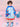 Little Surprise Box 3d Applique Blue Shark Sleeves, Kids Raincoat - LSB-S5-RC-3DSHARKSLEEVES-S