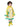 Little Surprise Box 3d Applique Yellow Dino Sleeves, Kids Raincoat - LSB-S5-RC-3DDINOSLEEVES-S