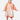 LITTLE SURPRISE BOX 3d Bunny Orange Sleeves & Hood Knee Length Raincoat for Kids - 3 - 4Years Kids Raincoat