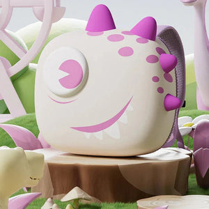 Little Surprise Box 3d Lightweight Ergo Backpack for Toddlers and Kids - LSB - BG - 3DMonsterpink
