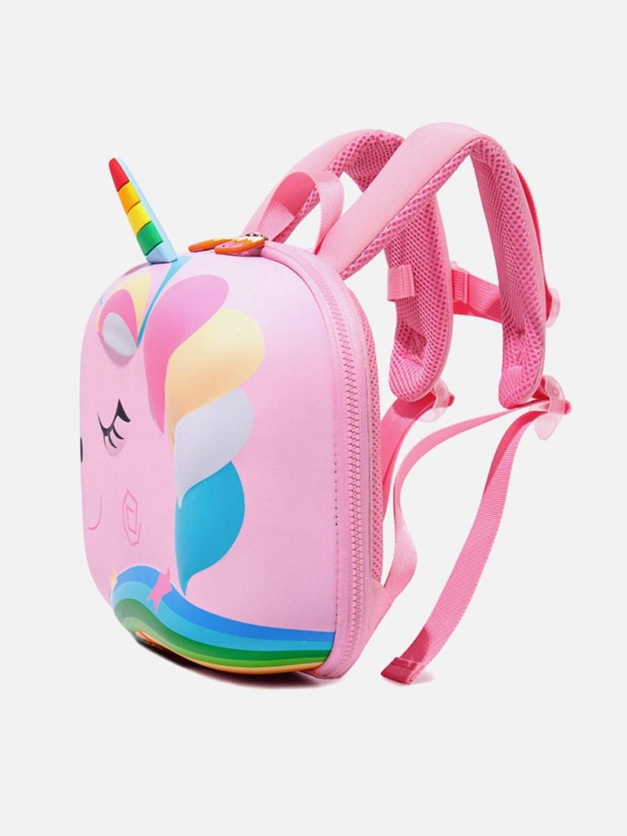 Little Surprise Box 3d Lightweight Ergo Backpack for Toddlers and Kids - LSB-BG-3DMonsterpink