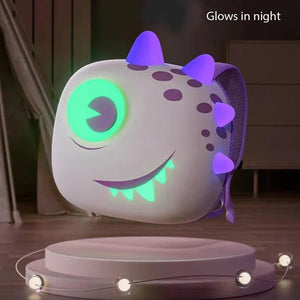 Little Surprise Box 3d Lightweight Ergo Backpack for Toddlers and Kids - LSB - BG - 3DMonsterpink