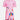 Little Surprise Box 3D Pink Rabbit Fairy Print Swimwear for Kids & Toddlers with UPF 50+ - LSB-SW-KK3DFAIRYRABT110