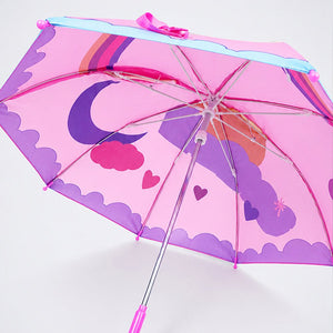Little Surprise Box 3D Pink Unicorn Umbrella Kids | The Mom Store - Monsoon Wear