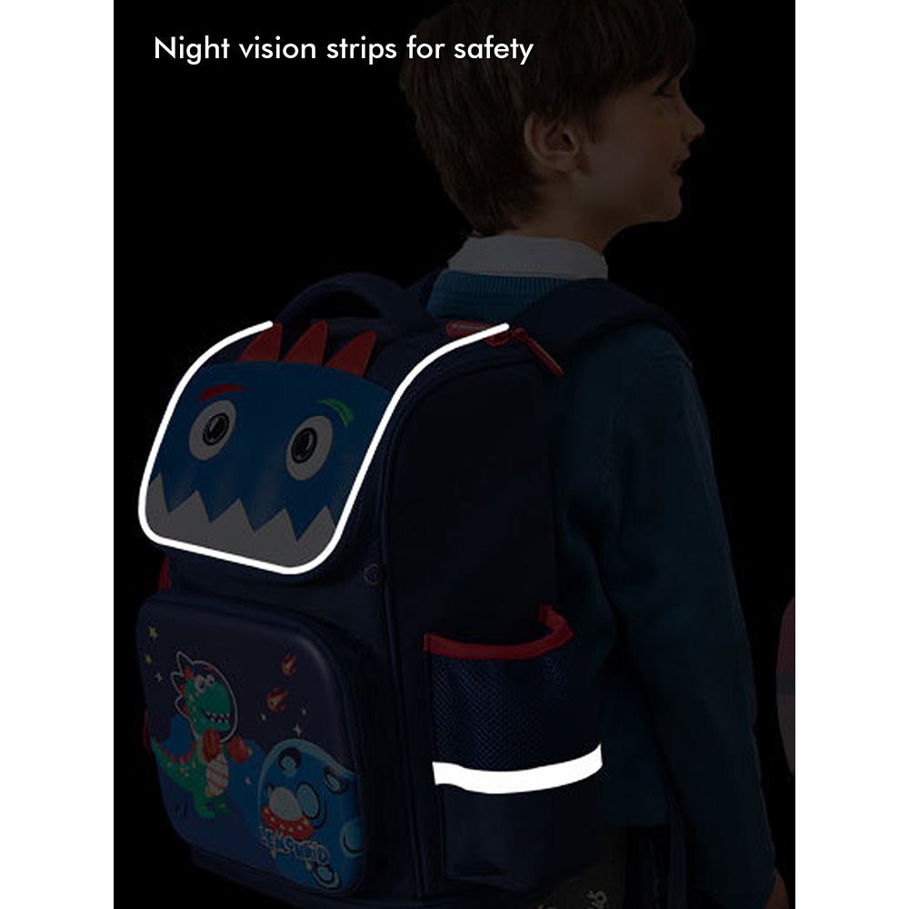 Little Surprise Box 3d Space School Backpack for Kids - LSB-BG-3DDINOSPACELK