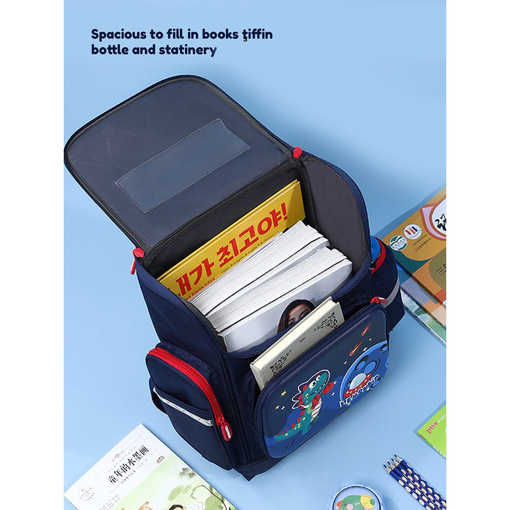 Little Surprise Box 3d Space School Backpack for Kids - LSB-BG-3DBUNYSPACELK