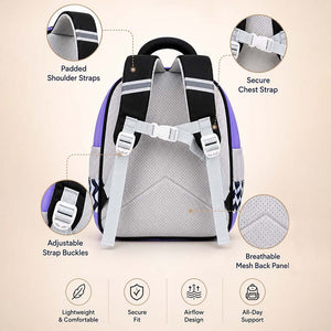 Little Surprise Box 3D Trucker Baby Backpack | The Mom Store - Orange School Bag