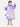LITTLE SURPRISE BOX 3d Unicorn Lilac Sleeves & Hood Knee Length Raincoat for Kids - Kids Raincoat