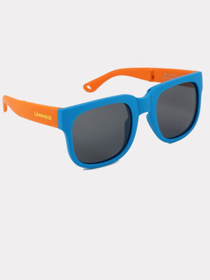Little Surprise Box 3Fold Square Anti Ultraviolet Unisex Sunglasses for Toddlers with Pouch Hardcase Storage - Sunglasses