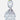 Little Surprise Box 3Pcs Matching Beanie Winter Cap Mufflers And Gloves Set - LSB - WCAP - 3PCSGREYBUNNYSET