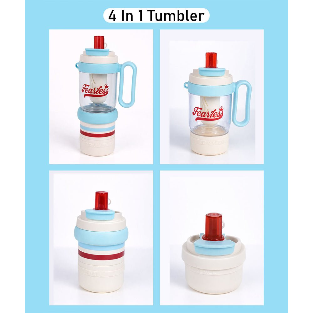 Little Surprise Box 4 - in - 1 Water Bottle for Teens & Adults – 1000 ml - Water Bottle