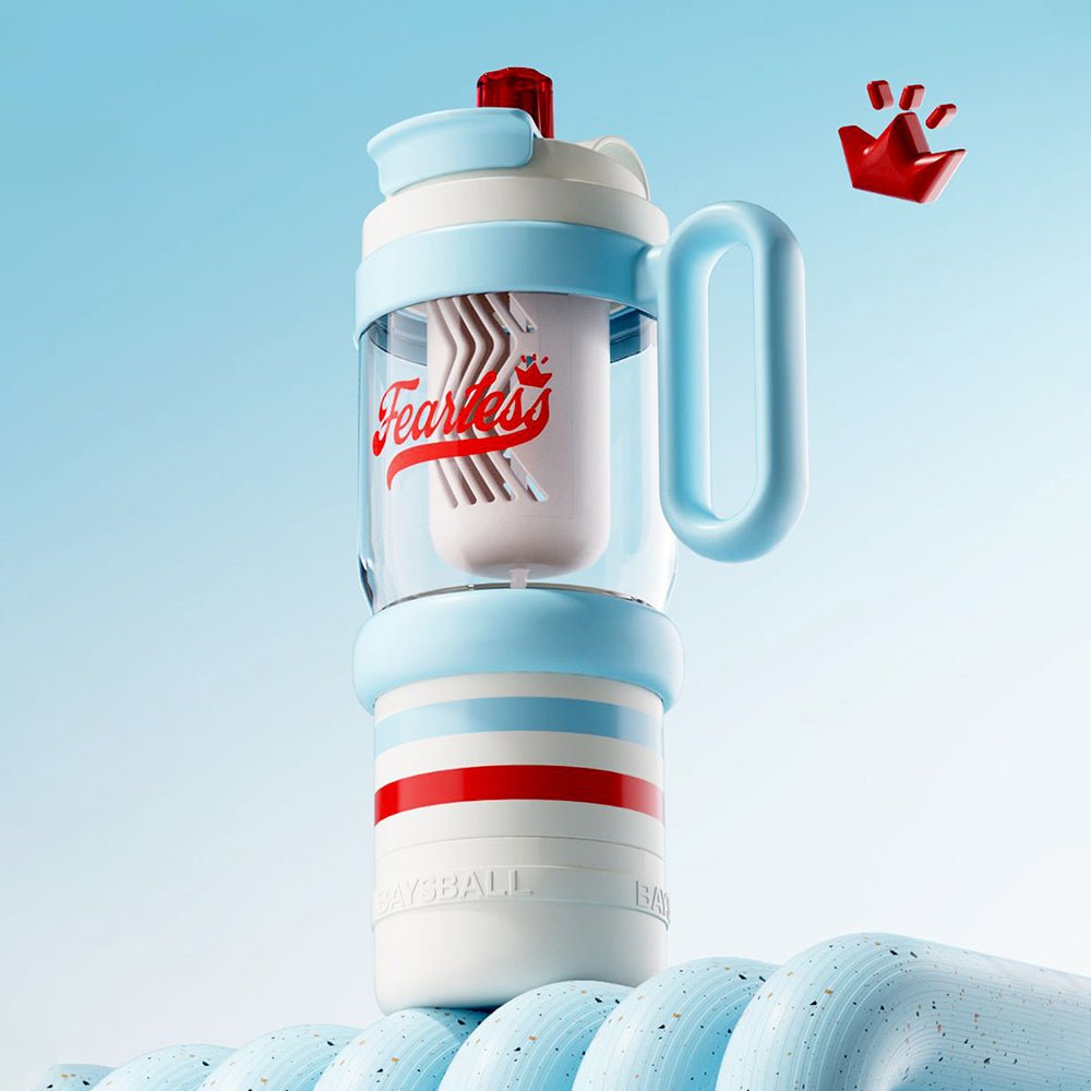 Little Surprise Box 4 - in - 1 Water Bottle for Teens & Adults – 1000 ml - Water Bottle