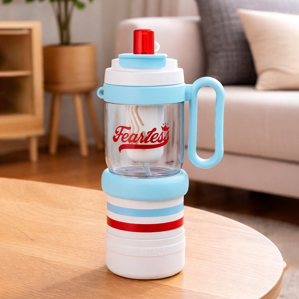 Little Surprise Box 4 - in - 1 Water Bottle for Teens & Adults – 1000 ml - Water Bottle