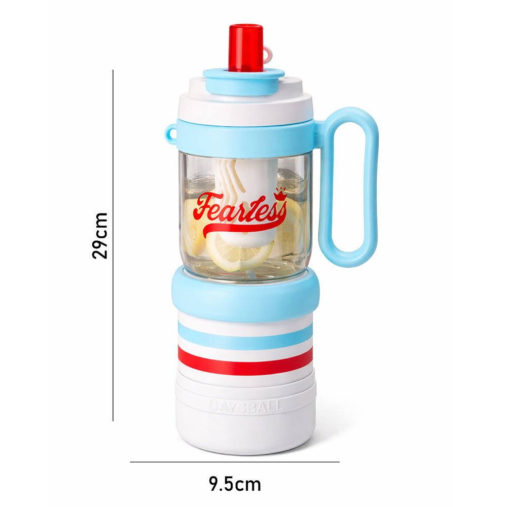 Little Surprise Box 4 - in - 1 Water Bottle for Teens & Adults – 1000 ml - Water Bottle