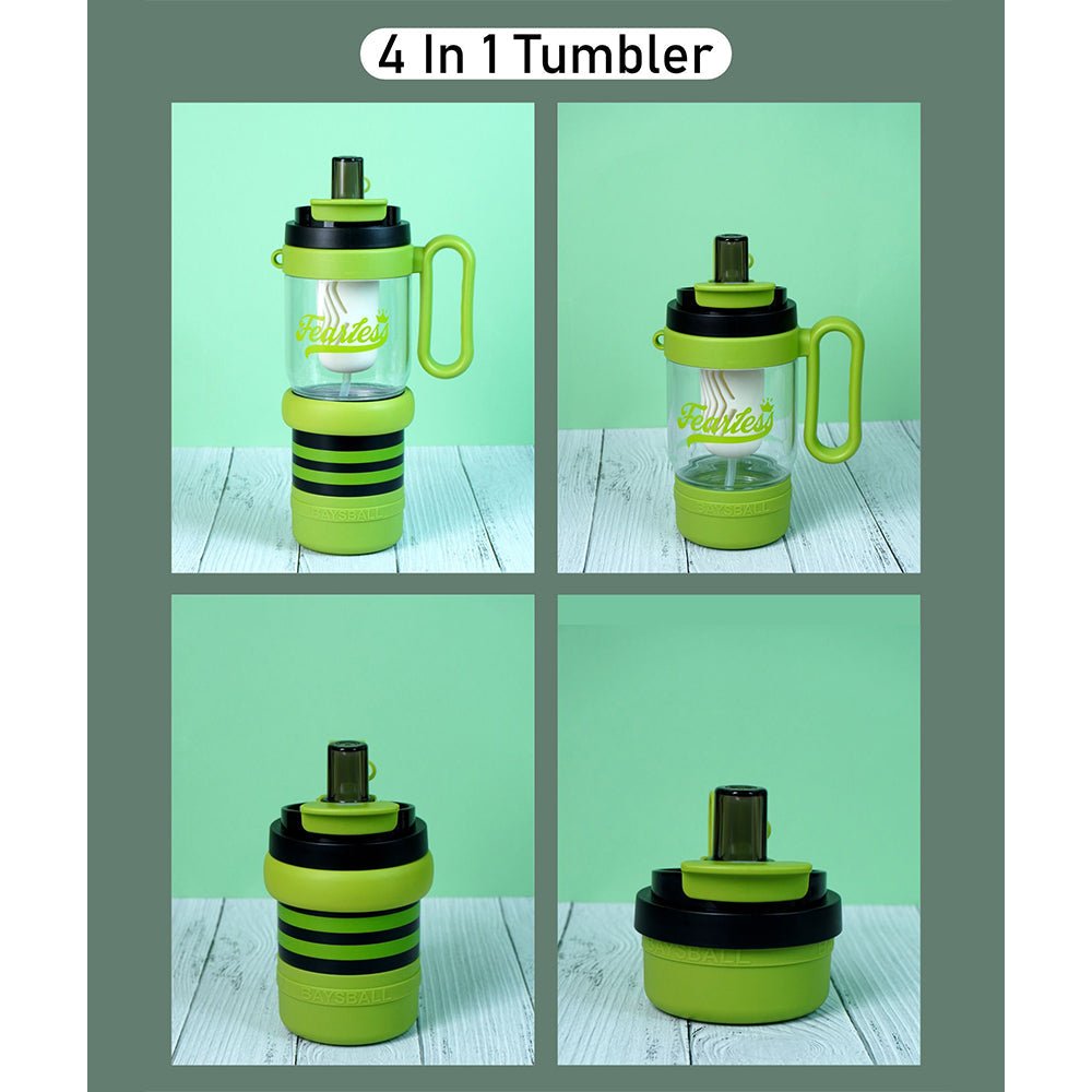 Little Surprise Box 4 - in - 1 Water Bottle with Infuser & Snack Box (1000 ml) - Water Bottle