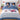 Little Surprise Box 4 Pcs Red Tractor Luxe Embroidered Bedding Set - Crib & Mattress Accessories