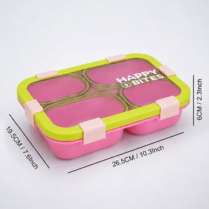 Little Surprise Box 4 Section Lunch Box - Pink Baby Food & Storage