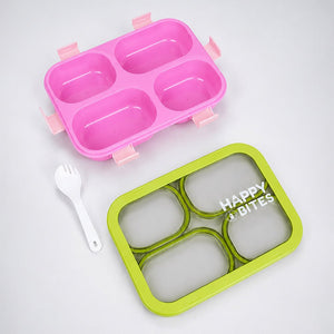 Little Surprise Box 4 Section Lunch Box - Pink Baby Food & Storage