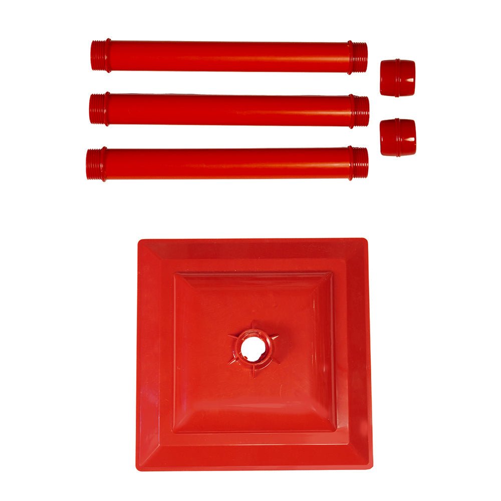 Little Surprise Box 4.8 feet Santa with Gift Box Snowfall Lamp Post Christmas Decor - Christmas Decor