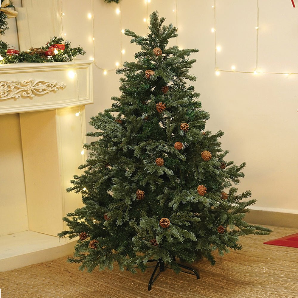 Little Surprise Box 4.9 feet Long Dense Pinecone Christmas Tree, 150 cm with 450 Branch tips Christmas Décor - Christmas Tree