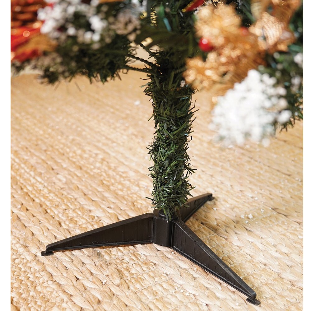 Little Surprise Box 4feet Red Apples and cherries Bushy christmas Tree - Christmas Tree