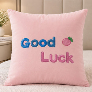 Little Surprise Box 4Pcs Good Luck Bunny Embroidered Kids Bedding Set - Crib & Mattress Accessories