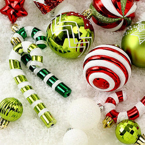 Little Surprise Box 50pcs Naughty Elf Christmas Tree ornaments XMAS Tree decoration set - Christmas Decor