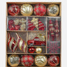 Little Surprise Box 60pcs Classic Christmas Balls tree hanging Xmas Decoration set. - LSB - CMS - 60RGLCAMPA - BALLS