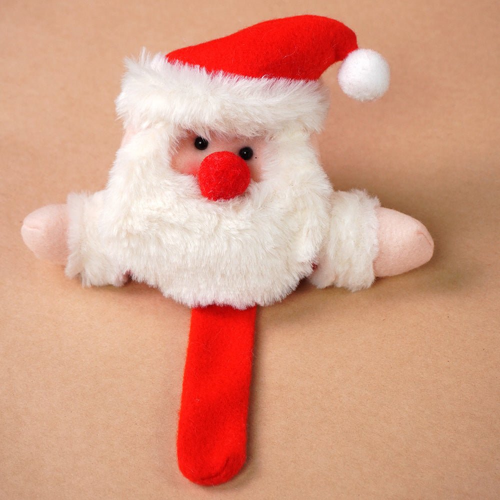 Little Surprise Box 7 Pcs Premium Christmas Gift Combo Set– Red Bus Tin with Notebook, Elf Hat, Wrist Band & Accessories - Christmas Decor