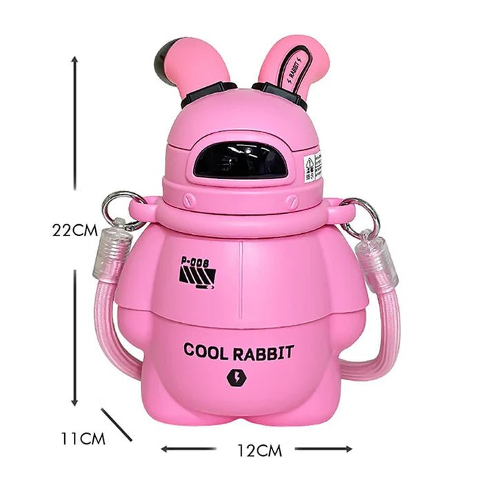 Little Surprise Box Alien Spaceship Stainless Steel Water Bottle For Kids - LSB - WB - WHITEALIEN