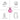 Little Surprise Box Alien Spaceship Stainless Steel Water Bottle For Kids - LSB - WB - PINKALIEN