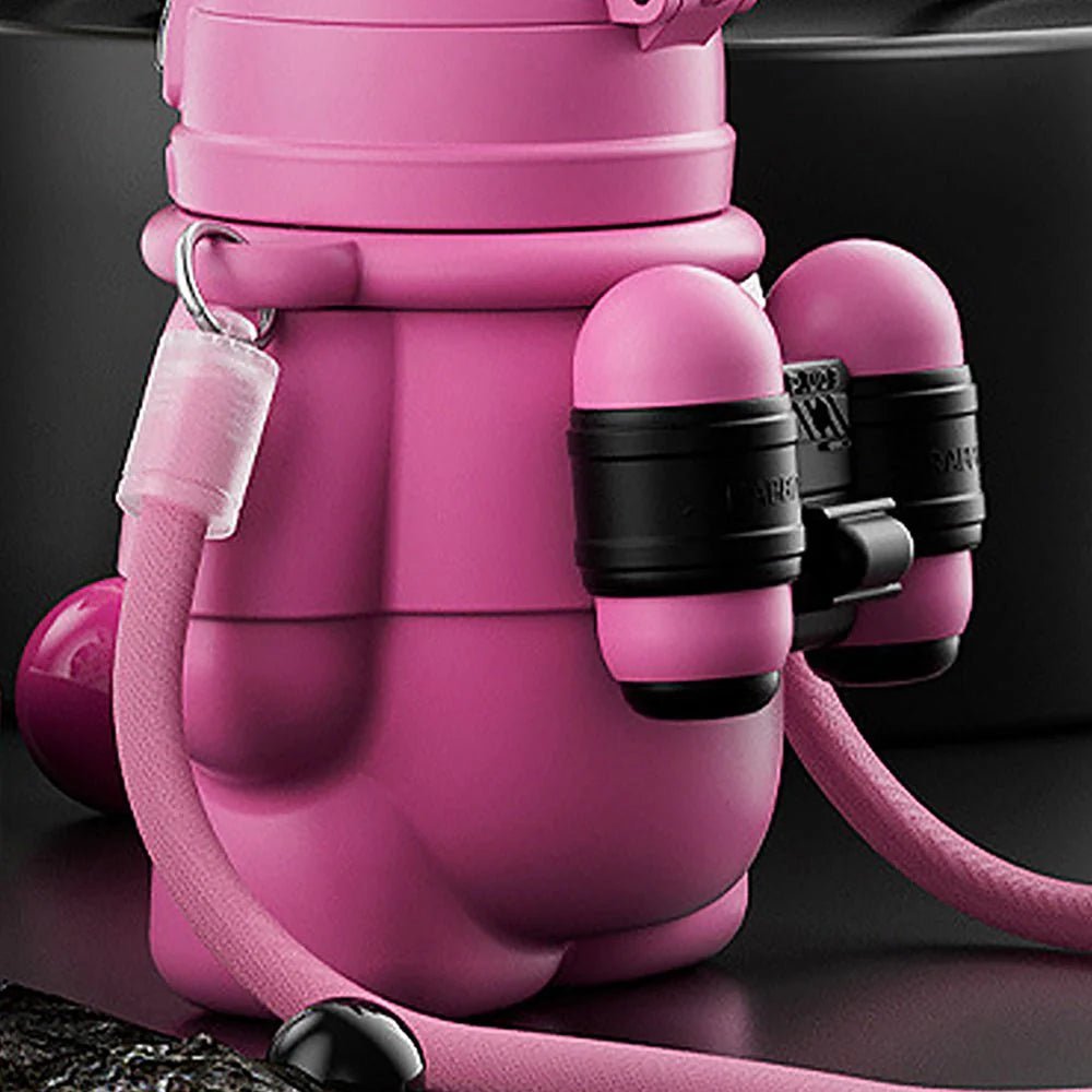 Little Surprise Box Alien Spaceship Stainless Steel Water Bottle For Kids - LSB - WB - WHITEALIEN