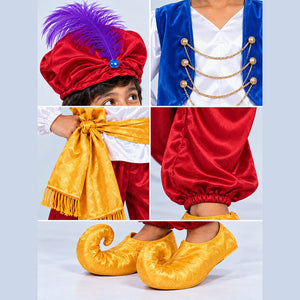 Little Surprise Box, Alladin Red & White, Kids Halloween Costume Fancy Dress Up - M Halloween Costumes