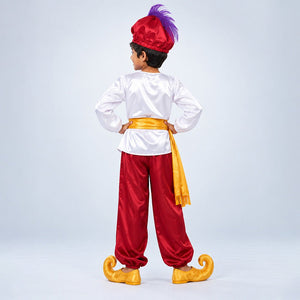 Little Surprise Box, Alladin Red & White, Kids Halloween Costume Fancy Dress Up - M Halloween Costumes