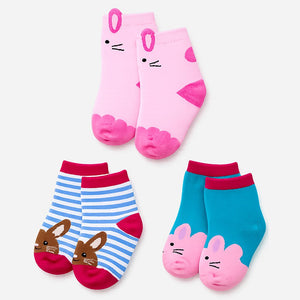 Little Surprise Box Animal Print Socks Set | The Mom Store - 2 - 4 Years Kids Socks