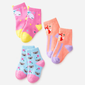 Little Surprise Box Animal Print Socks Set | The Mom Store - 1 - 3 Years Kids Socks