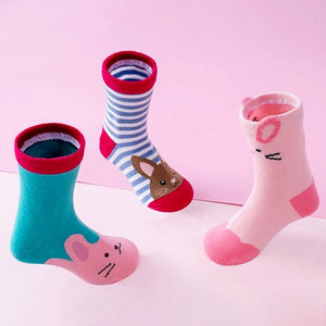Little Surprise Box Animal Print Socks Set | The Mom Store - 2 - 4 Years Kids Socks